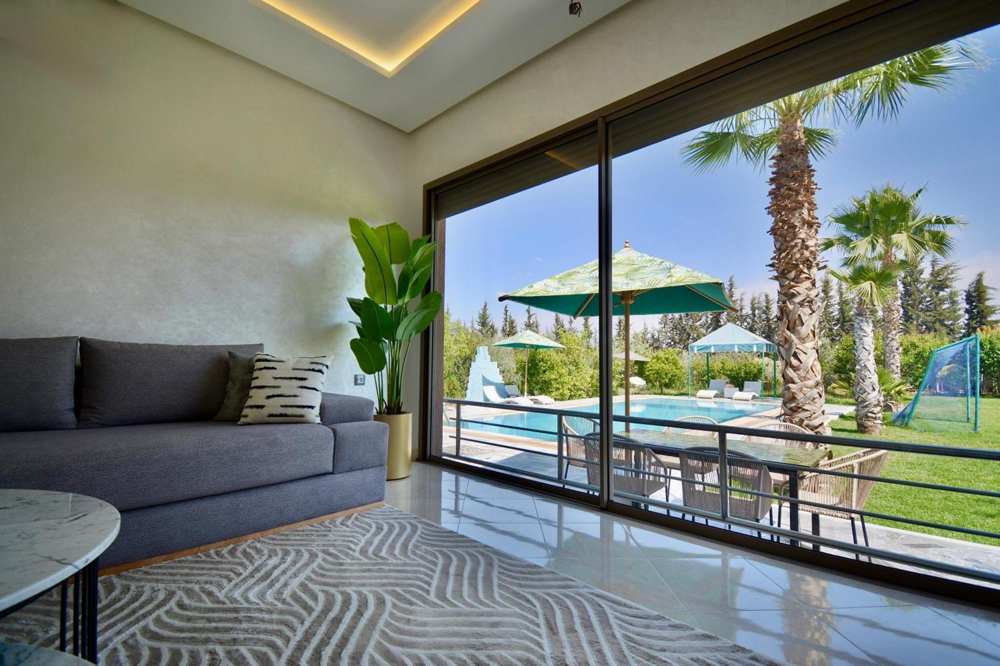 Ferme De Vacances Avec Une Grande Villa A Marrakech Marrakesch Exterior foto