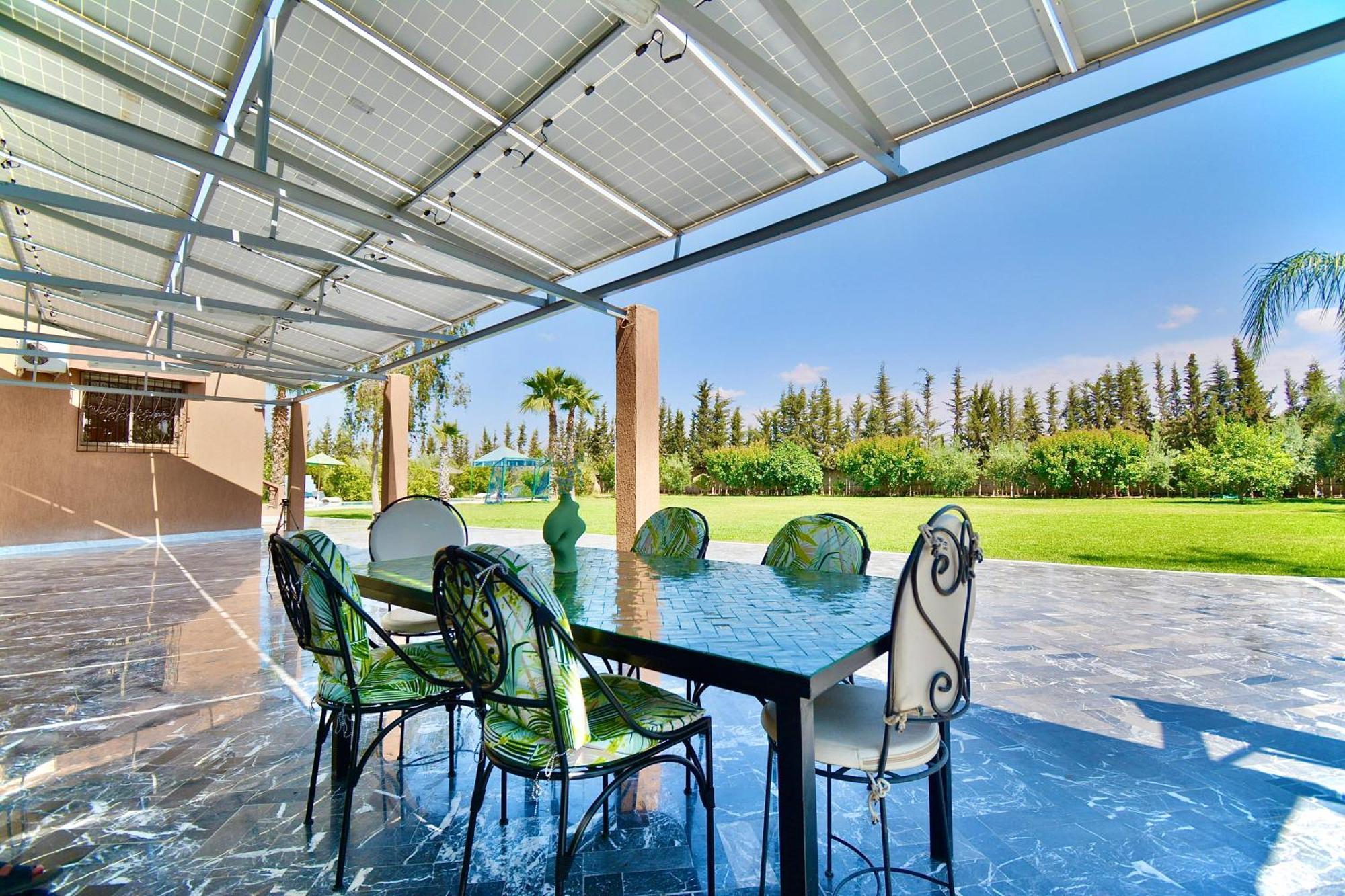 Ferme De Vacances Avec Une Grande Villa A Marrakech Marrakesch Exterior foto