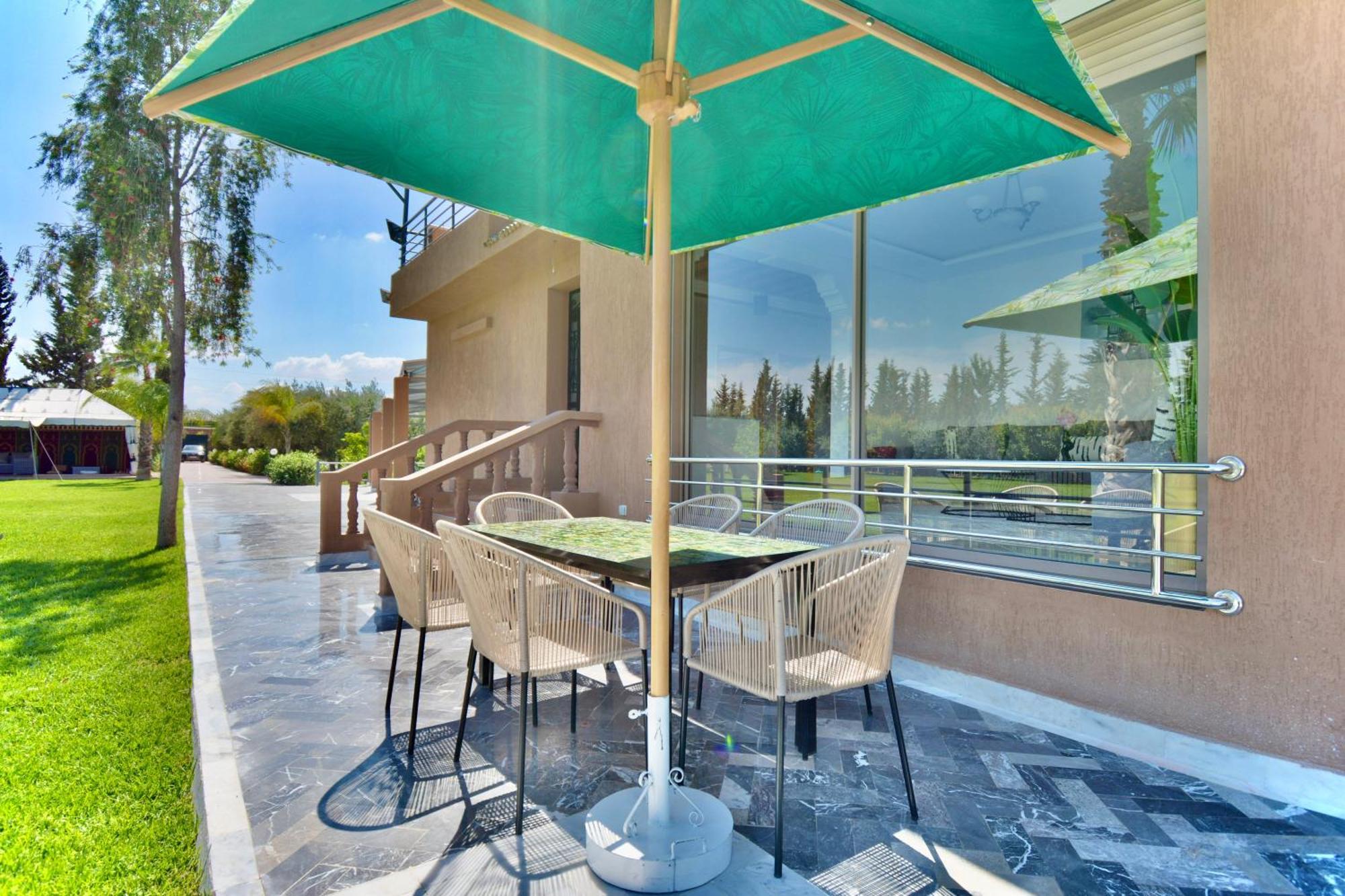 Ferme De Vacances Avec Une Grande Villa A Marrakech Marrakesch Exterior foto