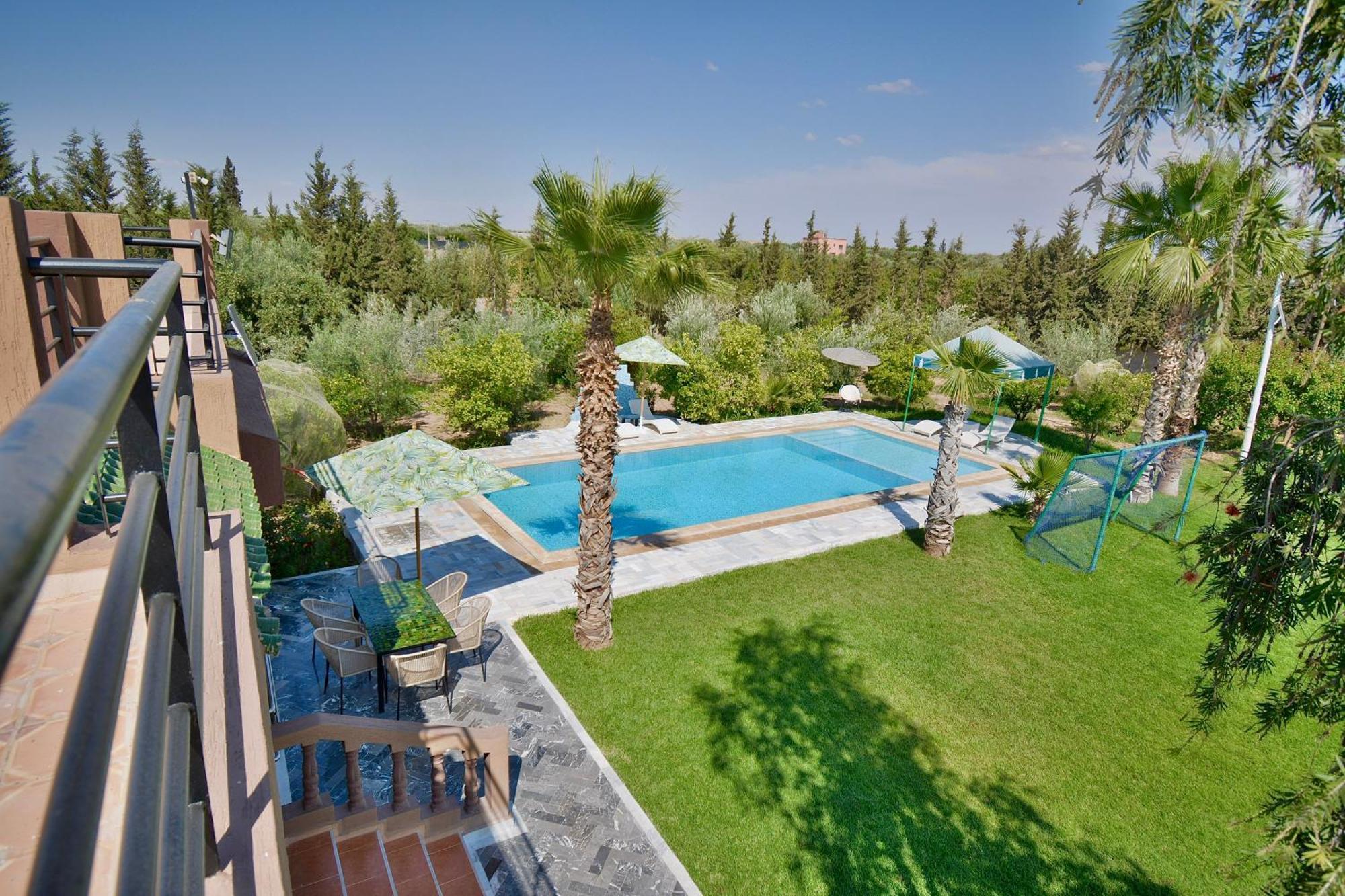 Ferme De Vacances Avec Une Grande Villa A Marrakech Marrakesch Exterior foto