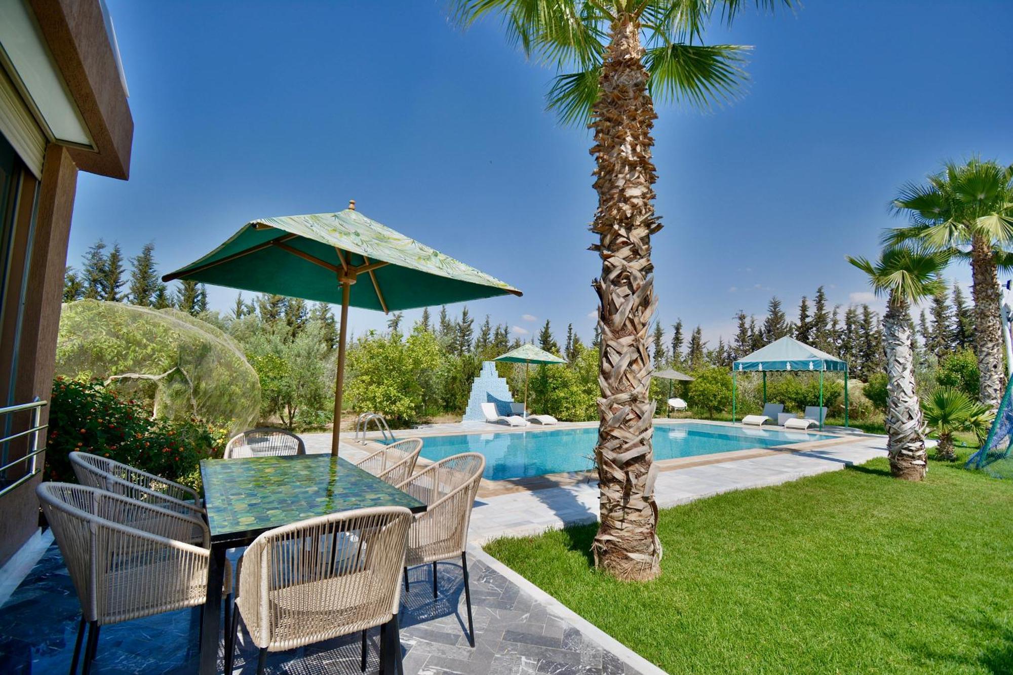 Ferme De Vacances Avec Une Grande Villa A Marrakech Marrakesch Exterior foto